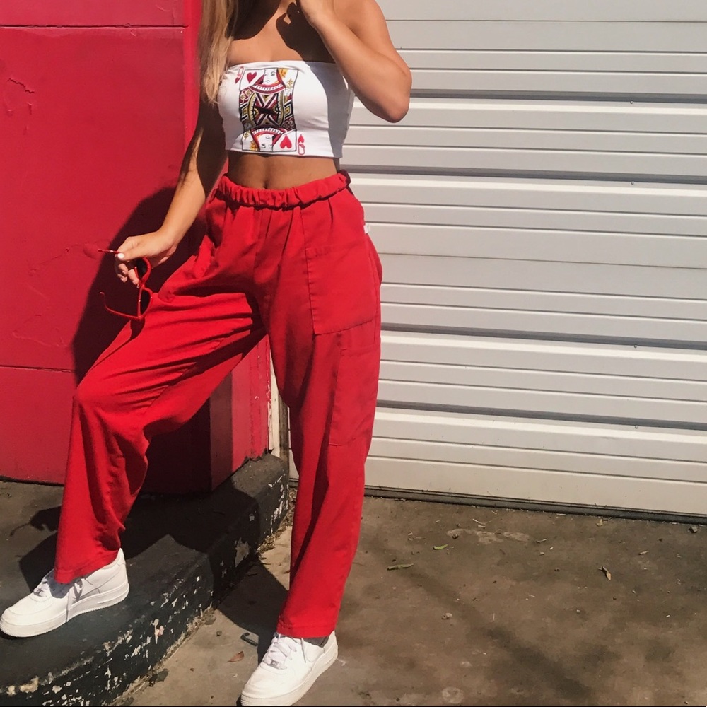 Queen of hearts tube top